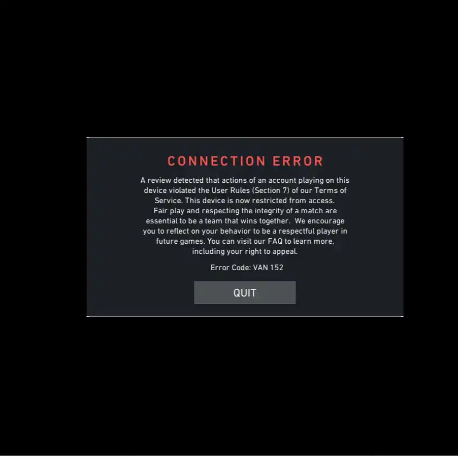 Comment résoudre le bannissement HWID dans VALORANT