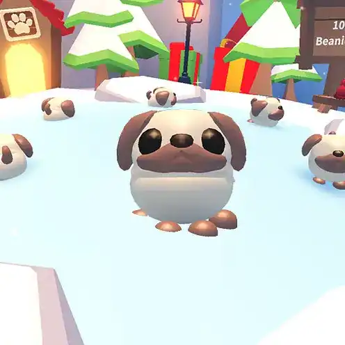 Comment apprivoiser le Snowball Pug dans Adopt Me!