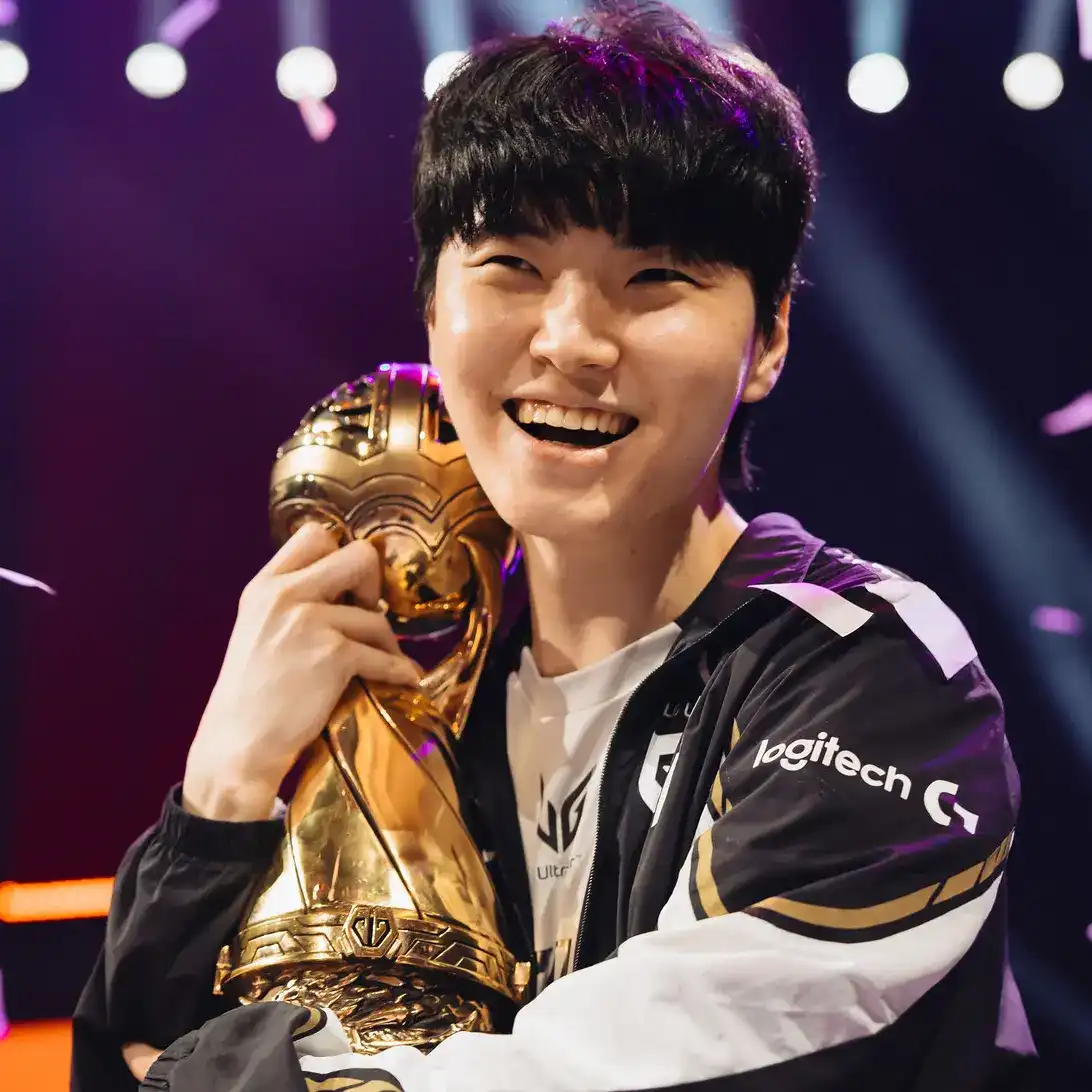 Chovy remporte le prix du Meilleur Athlète Esport aux Game Awards 2025