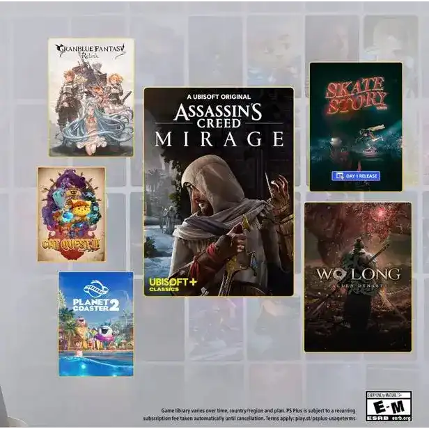 Sony dévoile les jeux PS Plus Extra et Deluxe de décembre